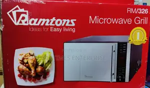 Ramtons 25litres Microwave With Grill Rm326 (Silver)