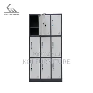 Office Cabinet; 9 Doors Changing Room School Storage Cabinet
