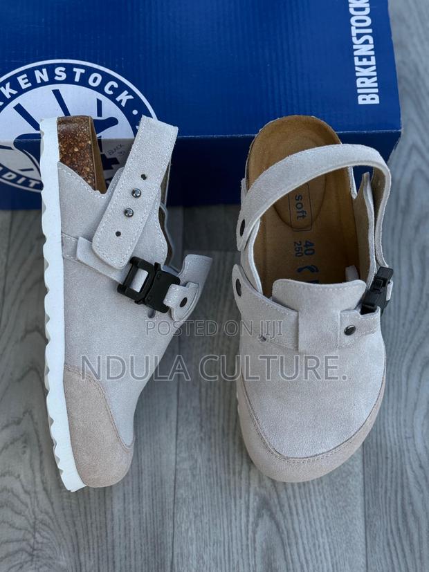 Dior X Birkenstock Suede Clogs - thumbnail 4