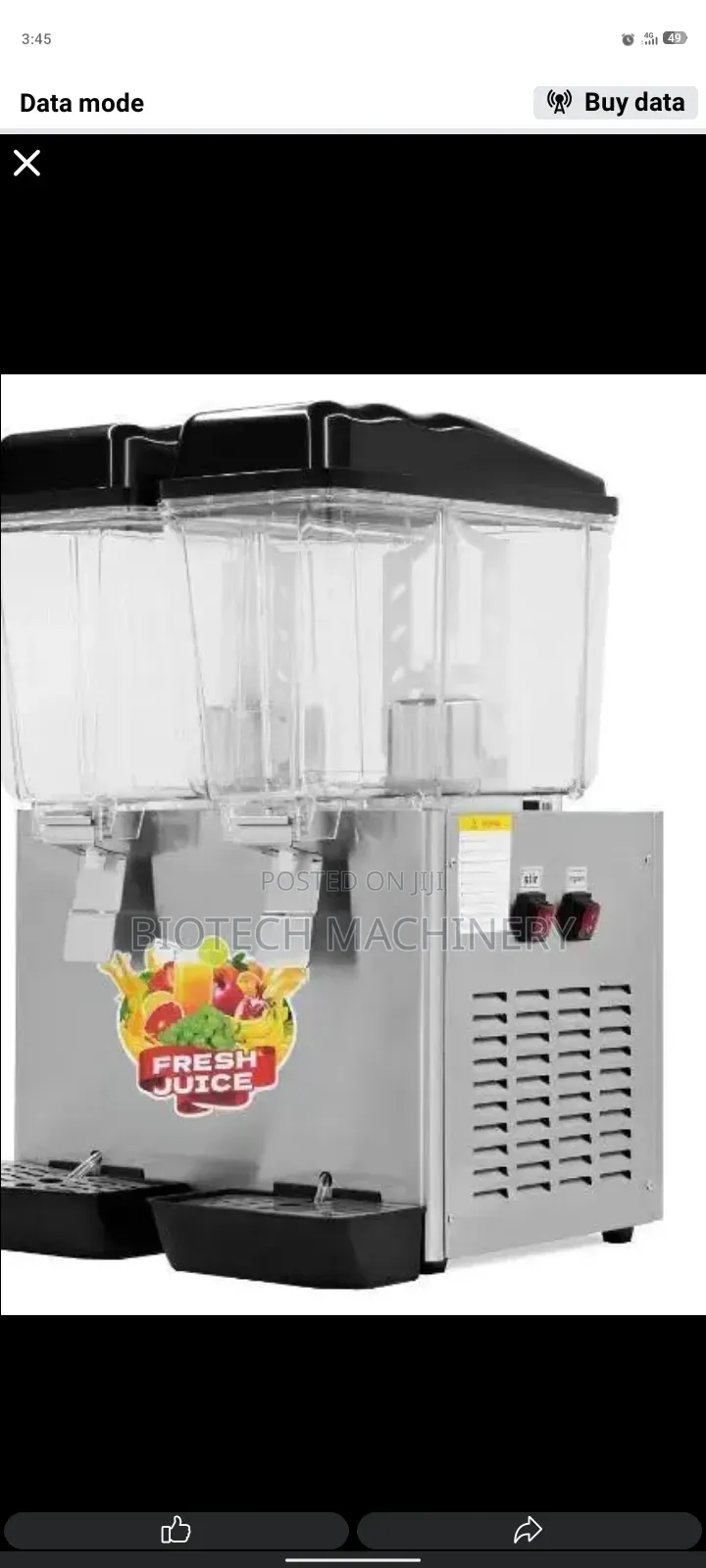 Juice Dispenser 2 Column