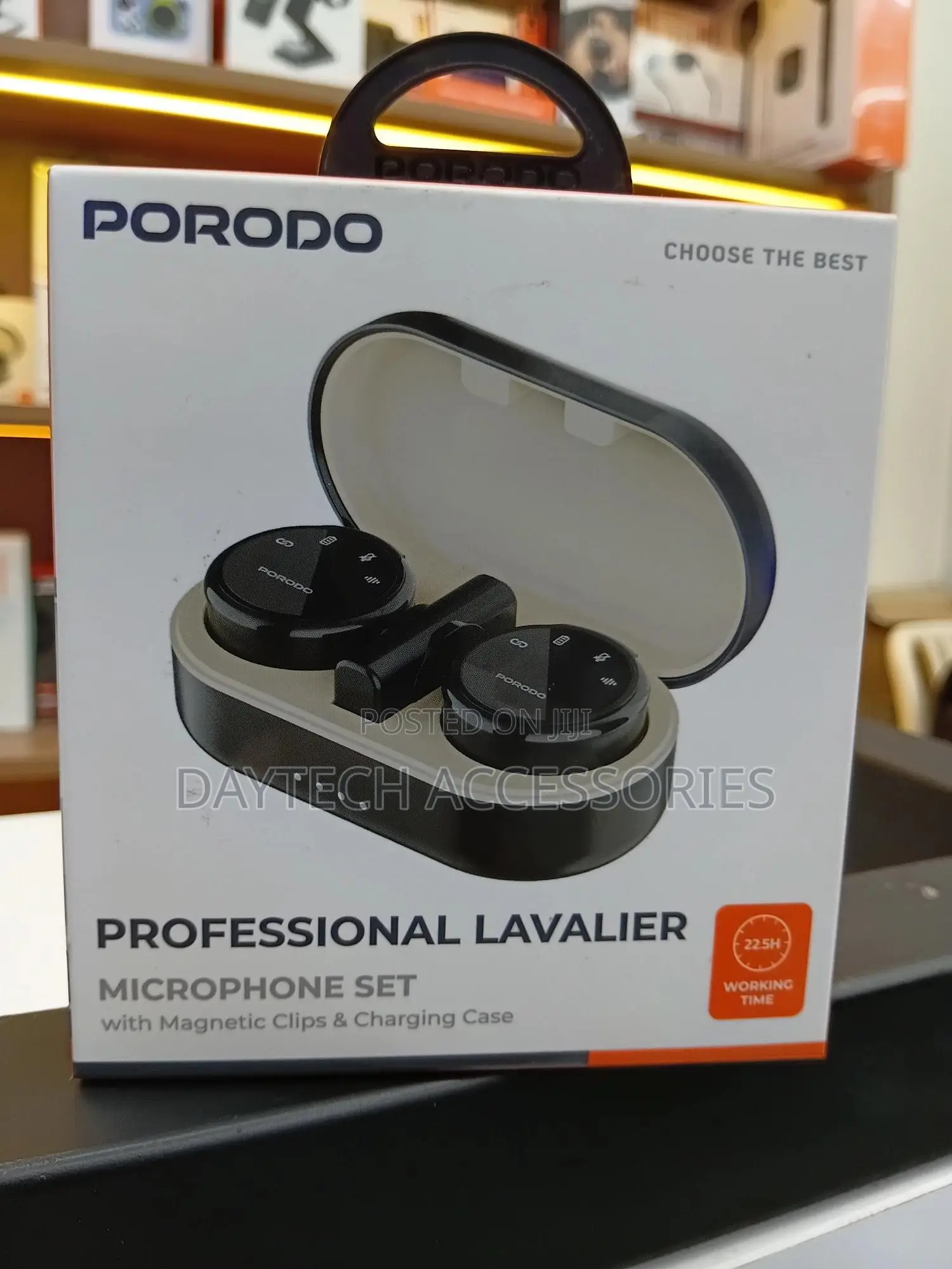 Porodo Wireless Lavalier Microphones Type-C