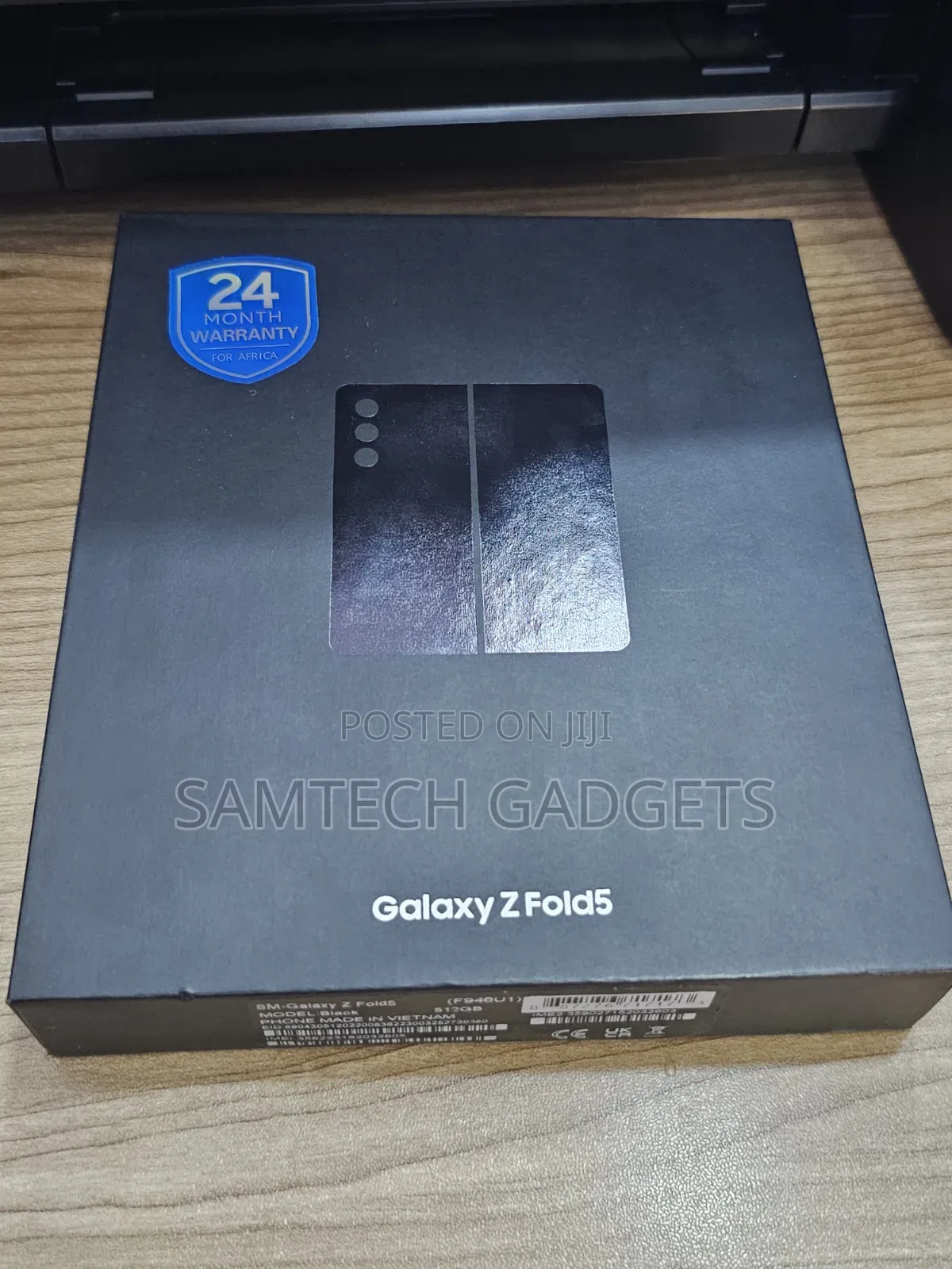 New Samsung Galaxy Z Fold 5 512 GB Black
