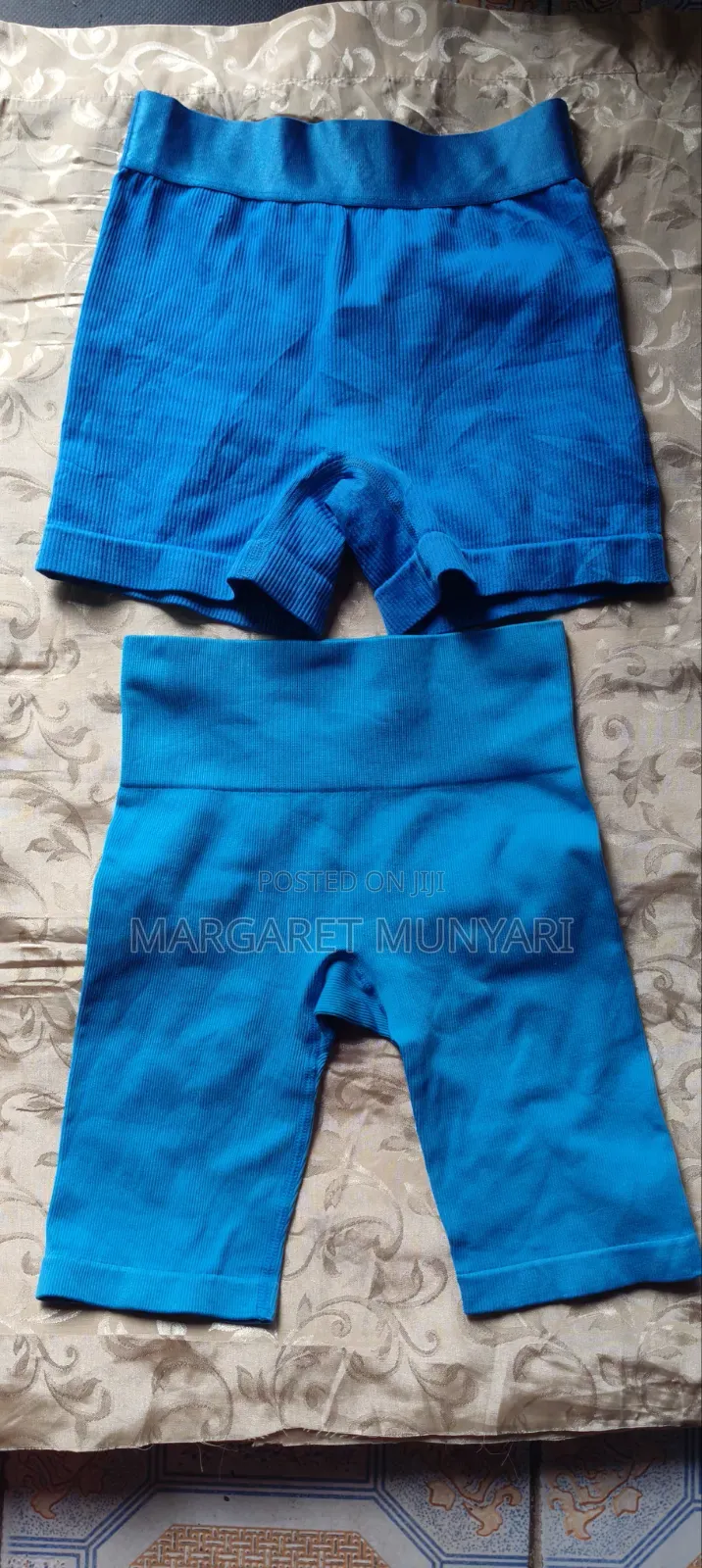 White And Blue Bikers