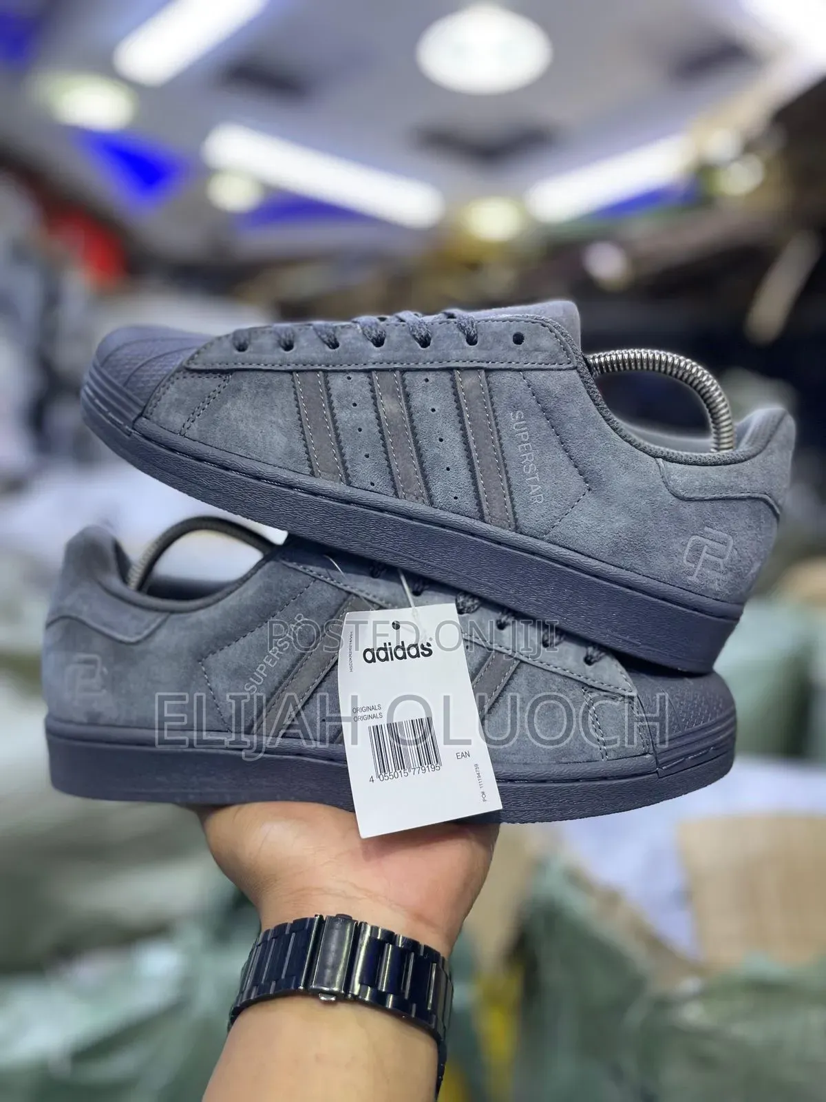 Adidas Superstar Suede “Grey Monochrome 
Quality 