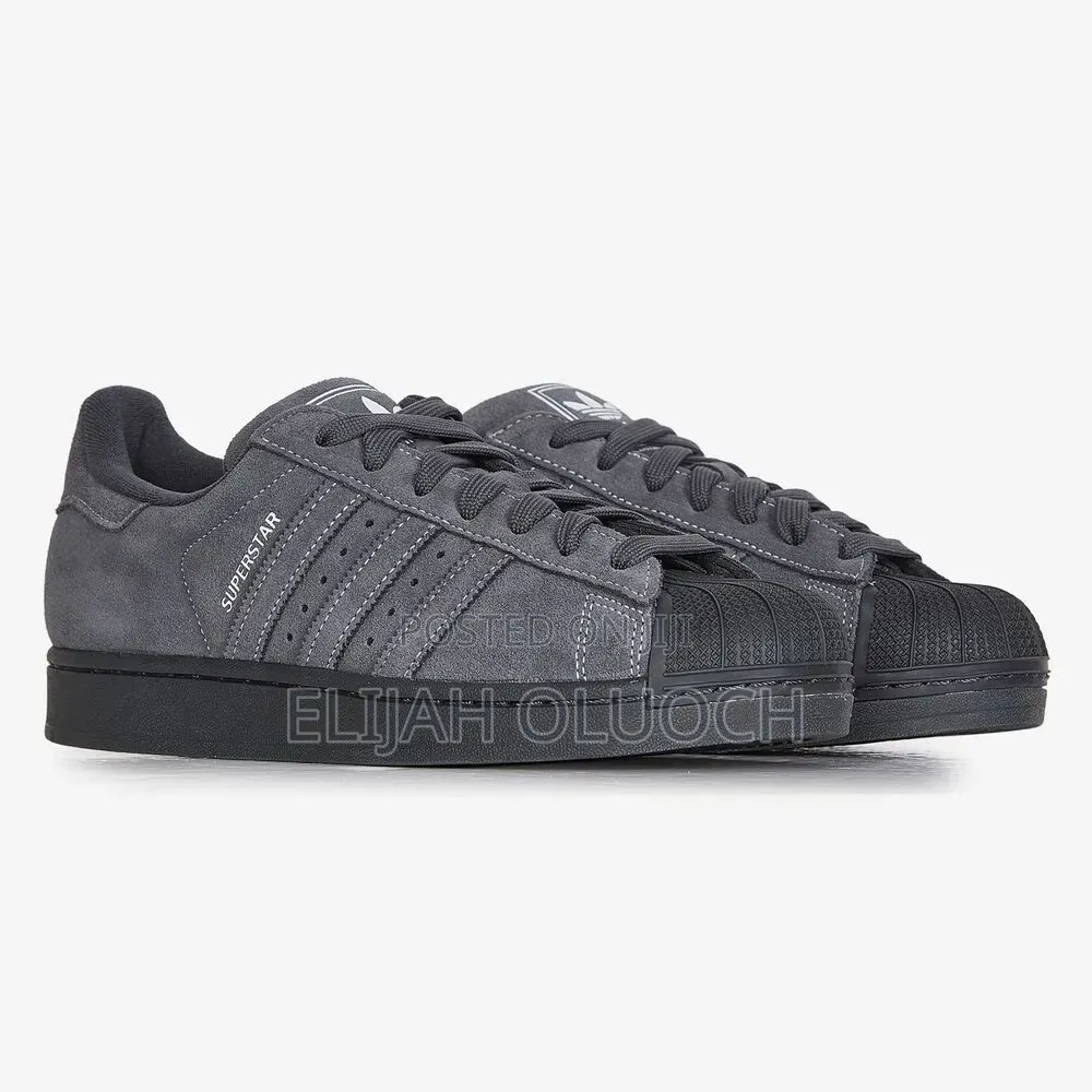 Adidas Superstar Suede “Grey Monochrome 
Quality 