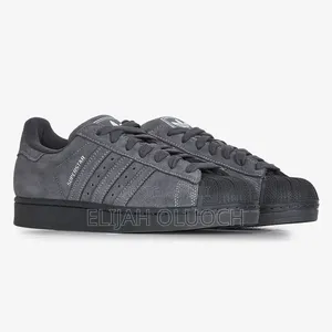 Adidas Superstar Suede “Grey Monochrome 
Quality 