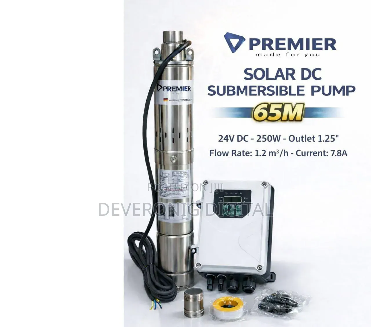 Solar Submersible Water Pump