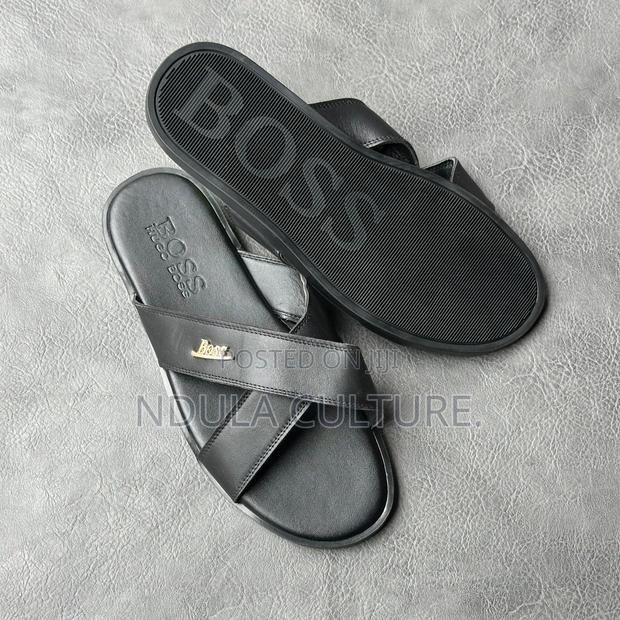 Hugo Boss Premium Leather Sandals