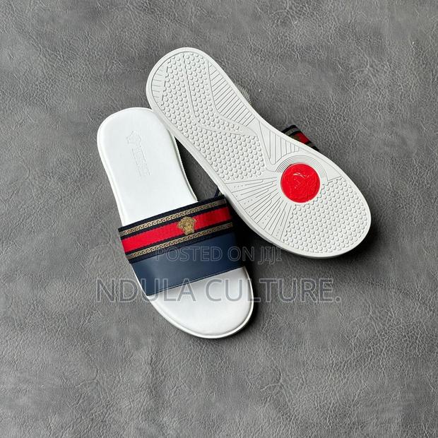 Versace Designer Leather Sandals