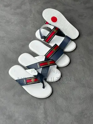 Versace Designer Leather Sandals
