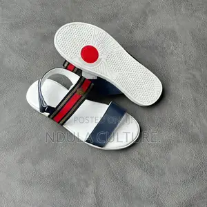 Versace Designer Leather Sandals