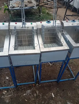 Stainless Steel Single Deep Fryer.