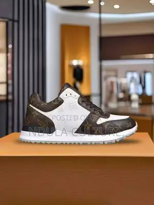 ( Lv )Louis Vuitton Run Away Iridescent Sneakers