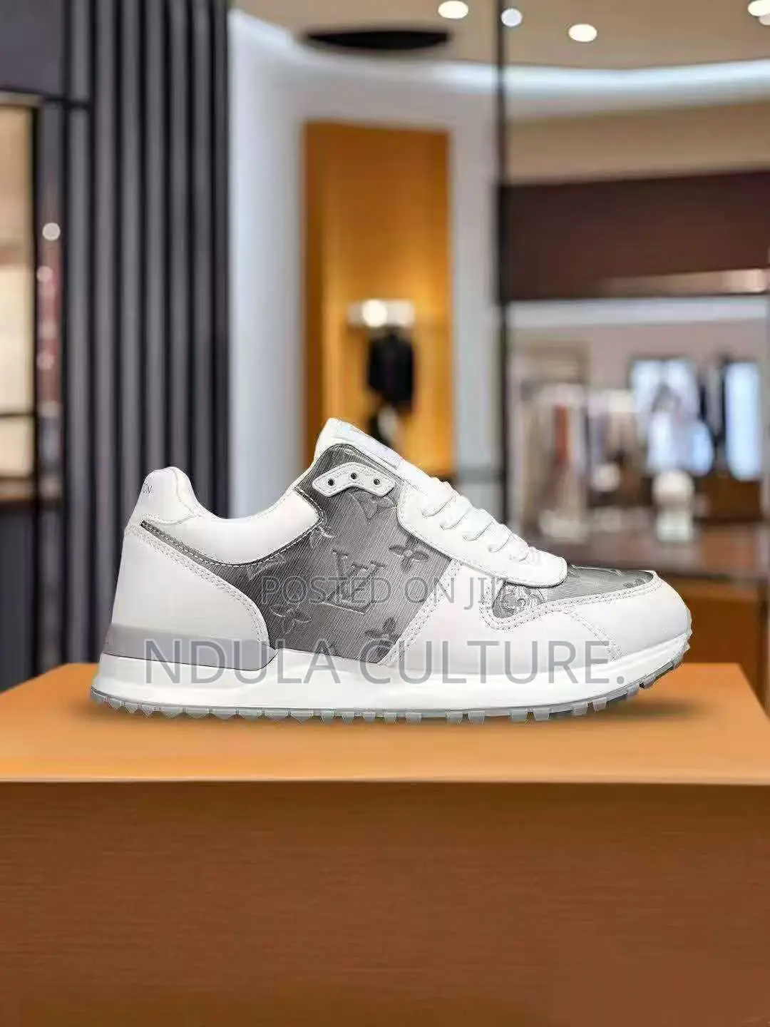 ( Lv )Louis Vuitton Run Away Iridescent Sneakers