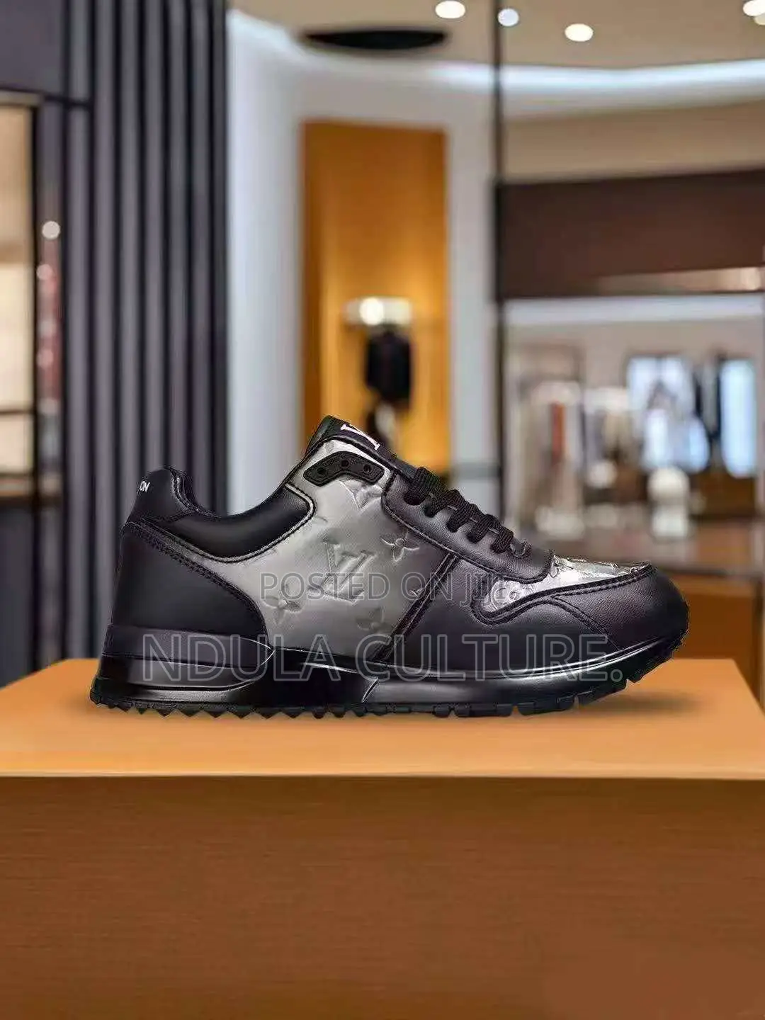 ( Lv )Louis Vuitton Run Away Iridescent Sneakers