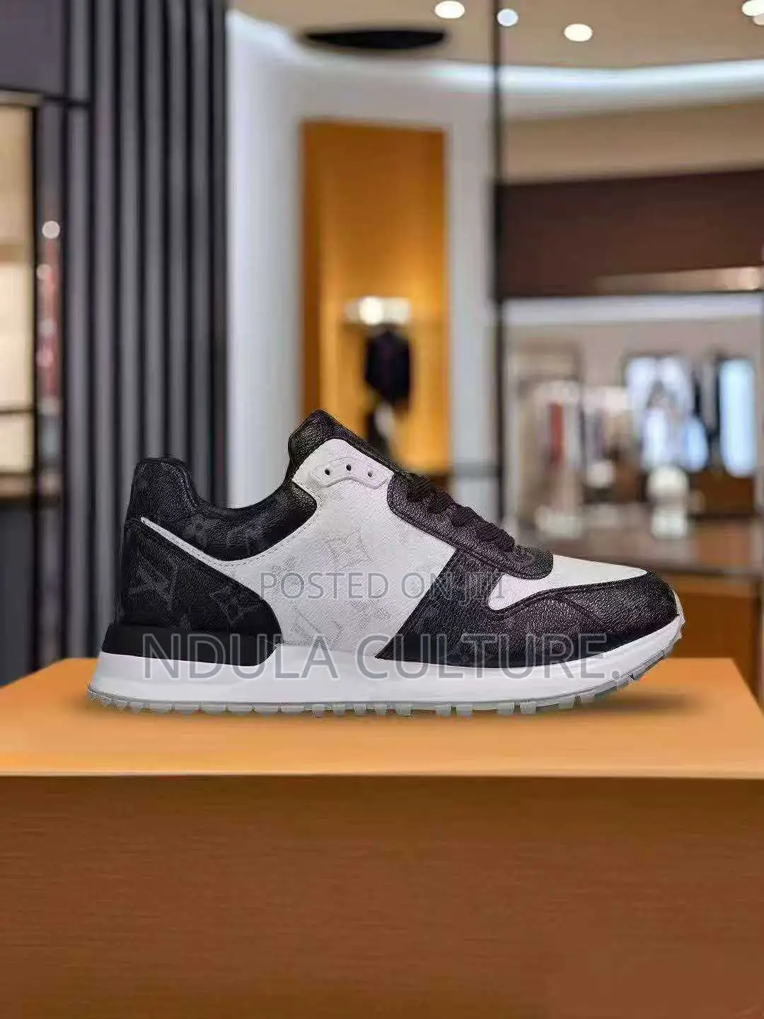 ( Lv )Louis Vuitton Run Away Iridescent Sneakers