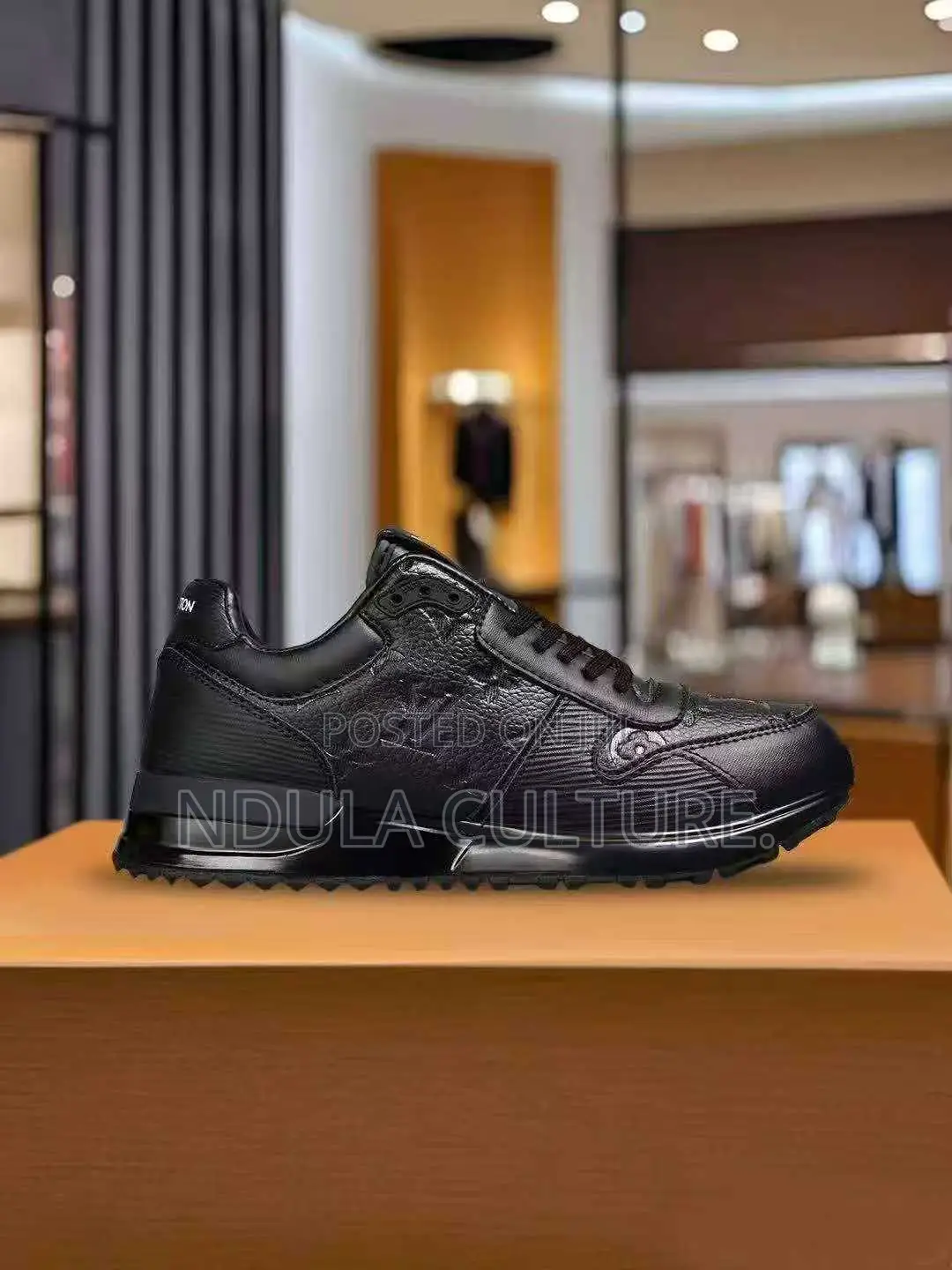 ( Lv )Louis Vuitton Run Away Iridescent Sneakers