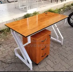 Working Desk With Side Drawers