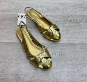 !!New Ladies Zara Slingback Mules Size 37-4