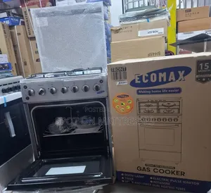 Ecomax Standing Cooker 50x55 and 60x60. 3gas + 1electric.