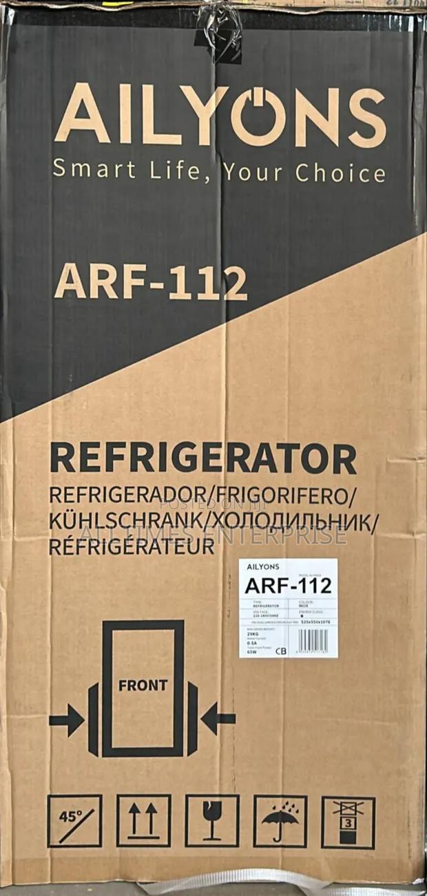 Ailyons Double Door Fridge 112litres