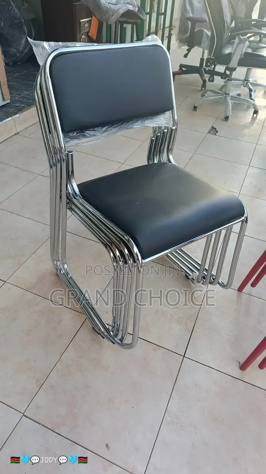 Office Visitors Leather Chair