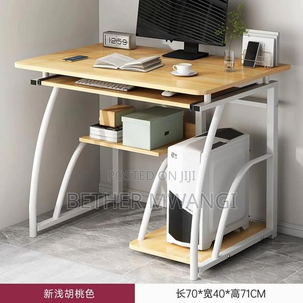 Ergonomic Modern Compact Computer Desk - thumbnail 2
