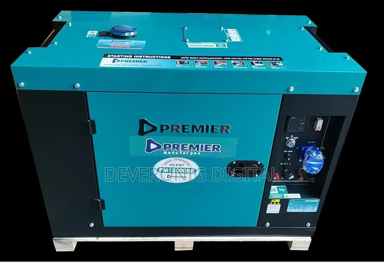 Premier 12kva Silent Diesel Generator