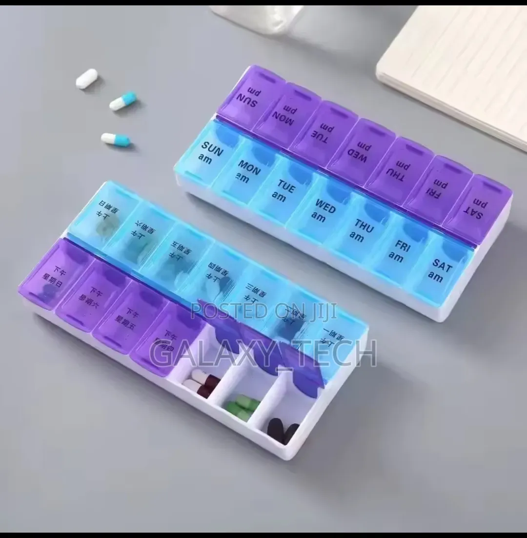 Weekly Portable Pills/Tablet Organizer