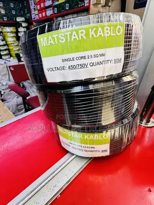 Matstar 2.5mm Single Core Electrical Cable 90m Black – Lasting Cable