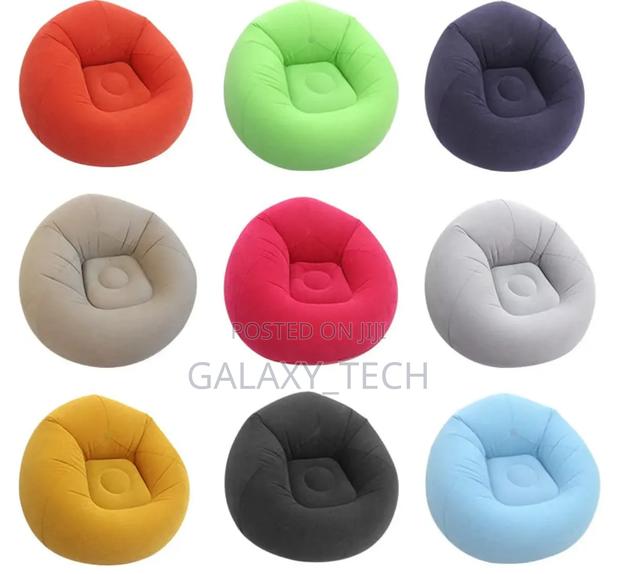 Large Inflatable Sofa/Seat / Inflatable Bean Bag + Free Manual Pump - thumbnail 3