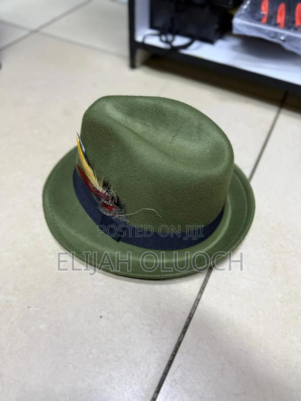 Small Brim Fedora Hats - thumbnail 4