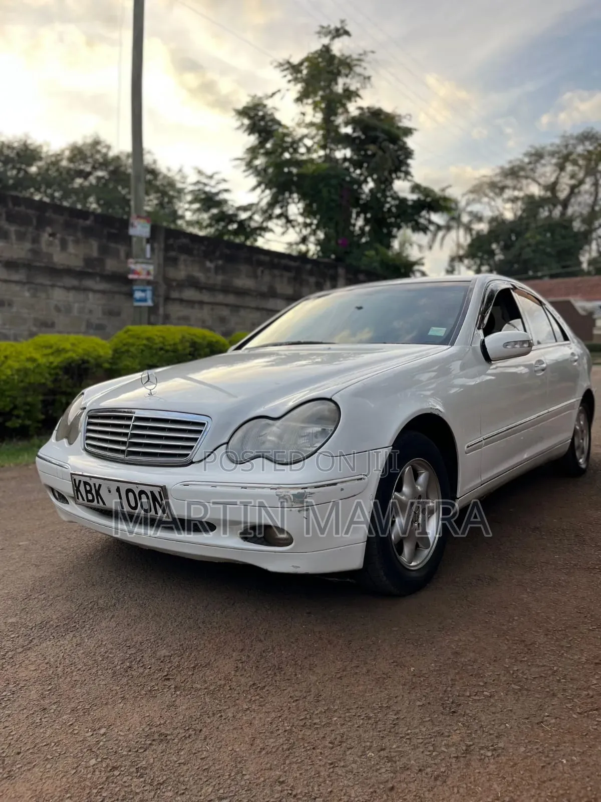 Mercedes-Benz C200 2005 White