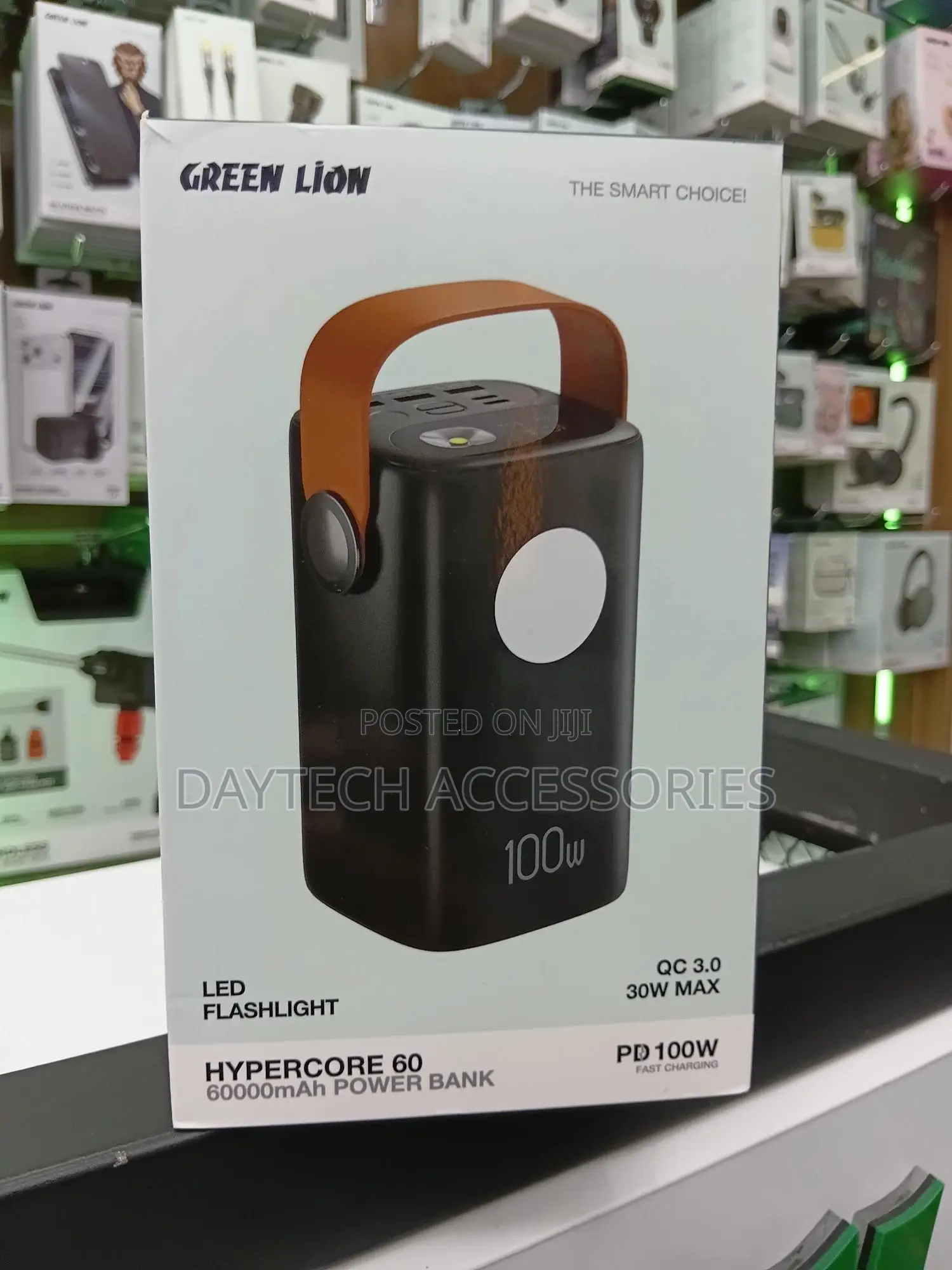 Green Lion Hypercore 60 60,000mah Power Bank 100w.