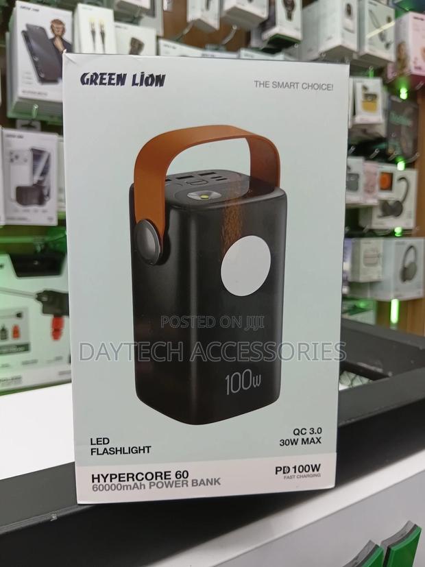 Green Lion Hypercore 60 60,000mah Power Bank 100w.