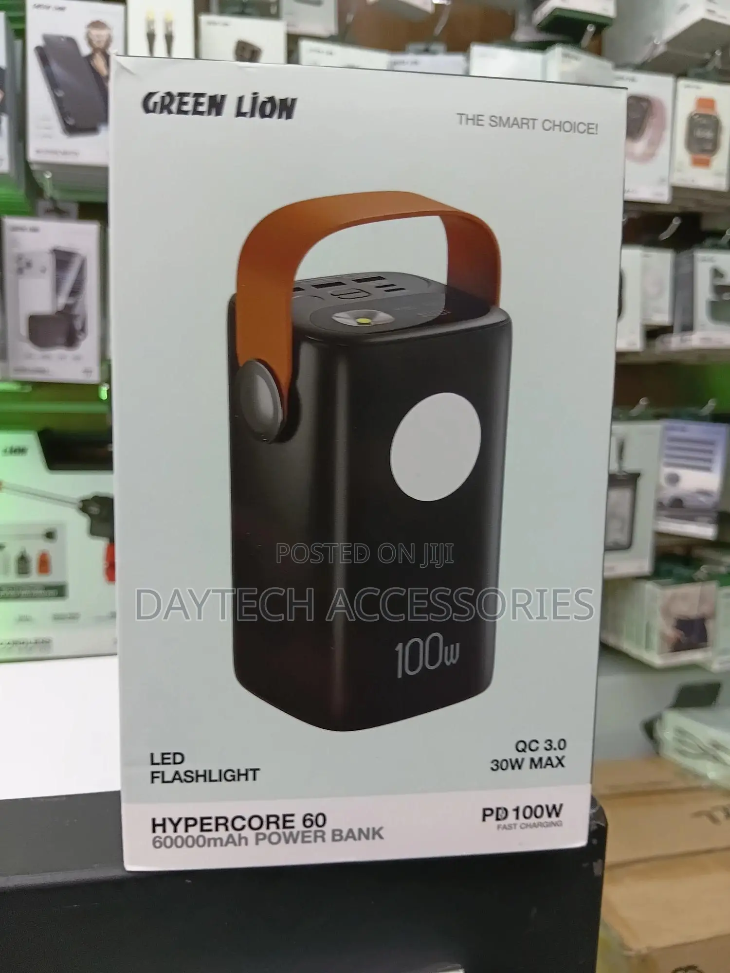 Green Lion Hypercore 60 60,000mah Power Bank 100w.