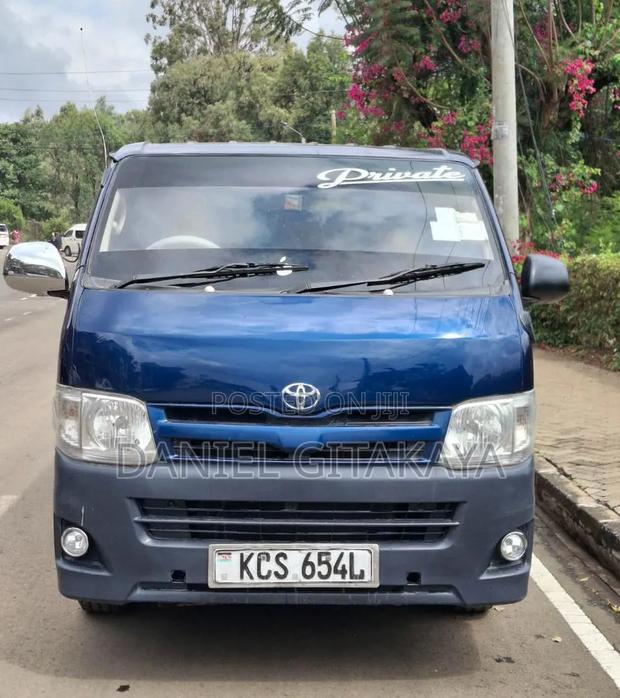 Toyota HiAce 2012 Blue - thumbnail 4