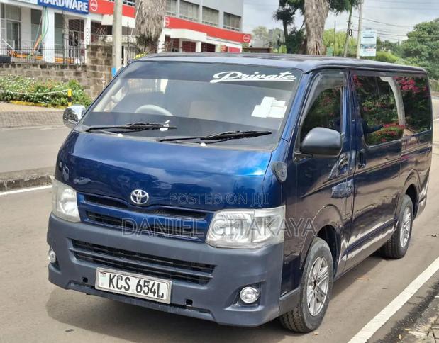 Toyota HiAce 2012 Blue - thumbnail 5