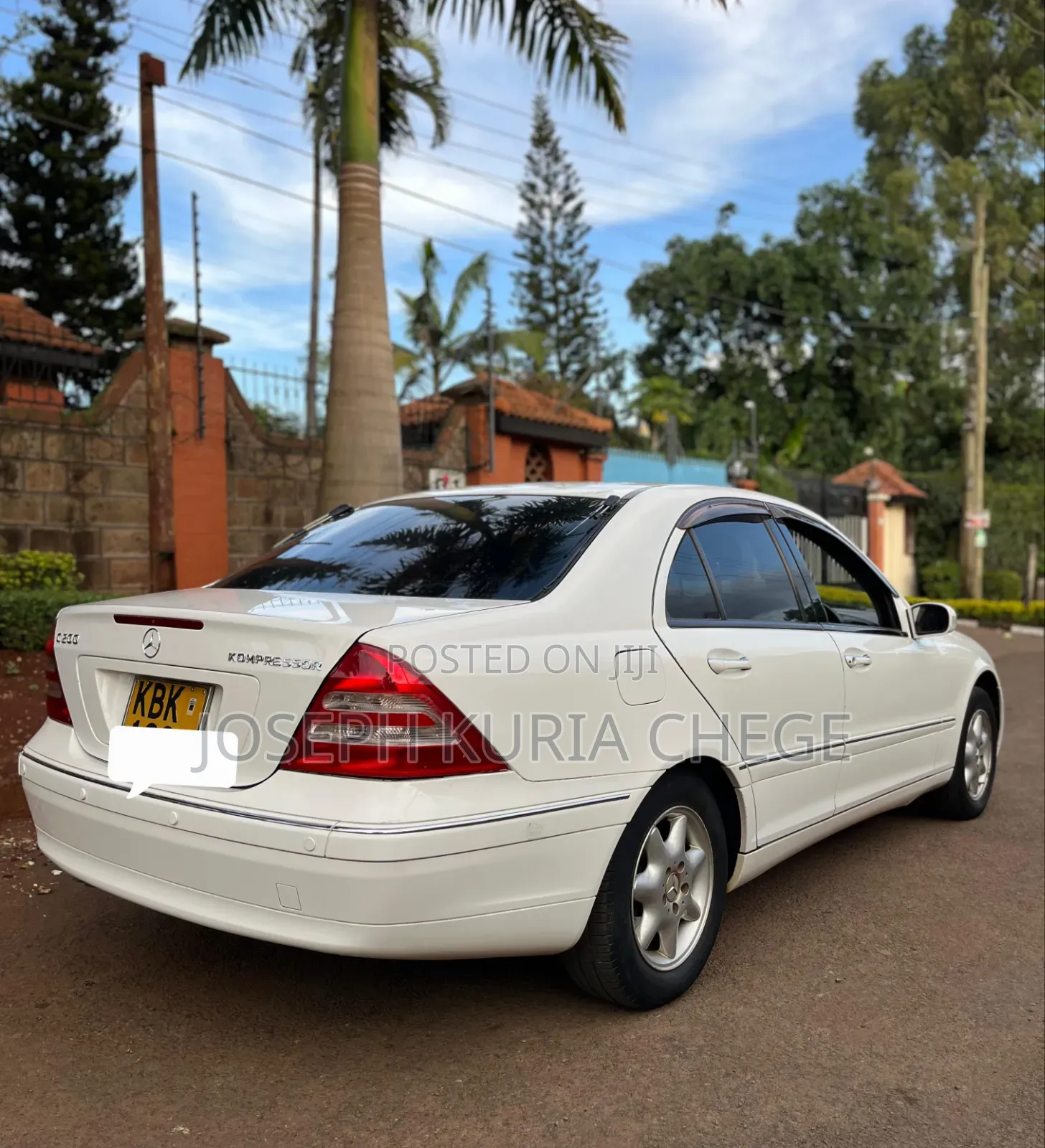 Mercedes-Benz C200 2004 White
