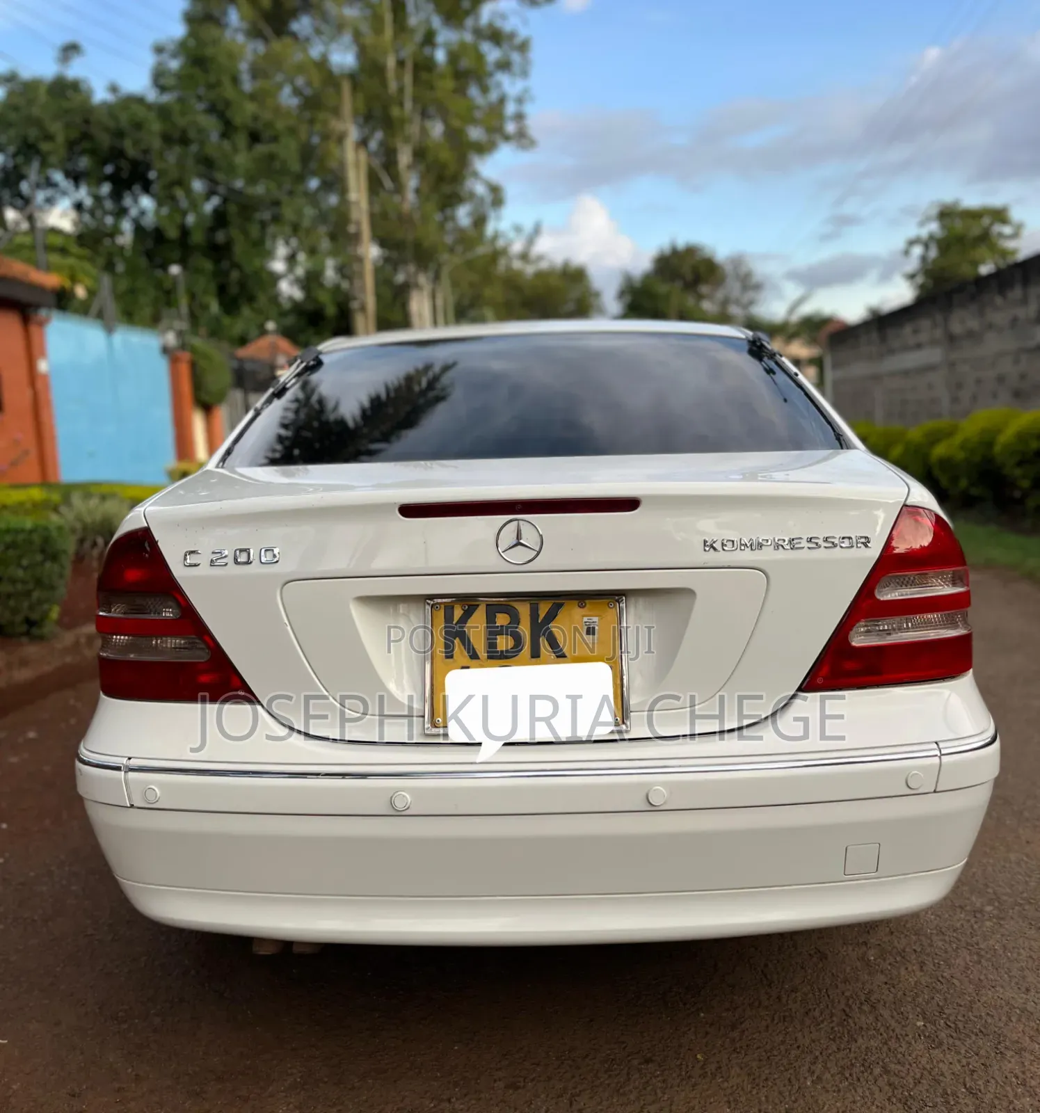 Mercedes-Benz C200 2004 White