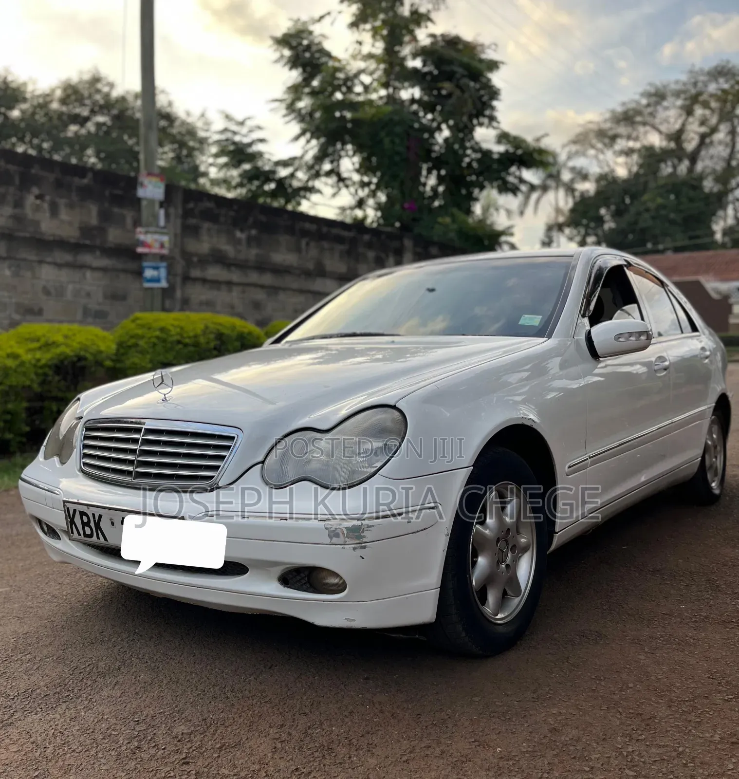 Mercedes-Benz C200 2004 White