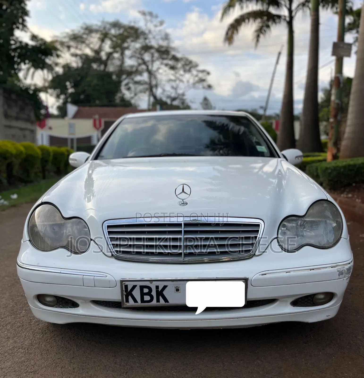 Mercedes-Benz C200 2004 White
