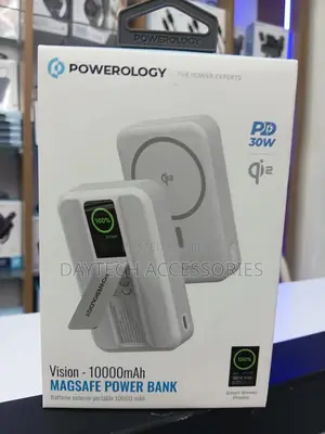 Powerology Vision 10000 Mah Magsafe Power Bank Pd 30w - White