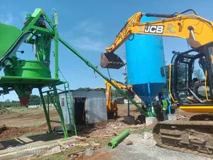 Modtec: Complete Batch Plant and Cement Silo