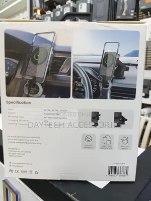 Levelo Aspen 3-in-1 Wireless Car Charger and Holder.