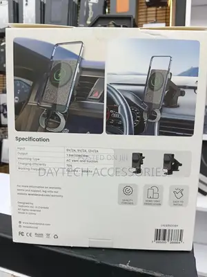 Levelo Aspen 3-in-1 Wireless Car Charger and Holder.