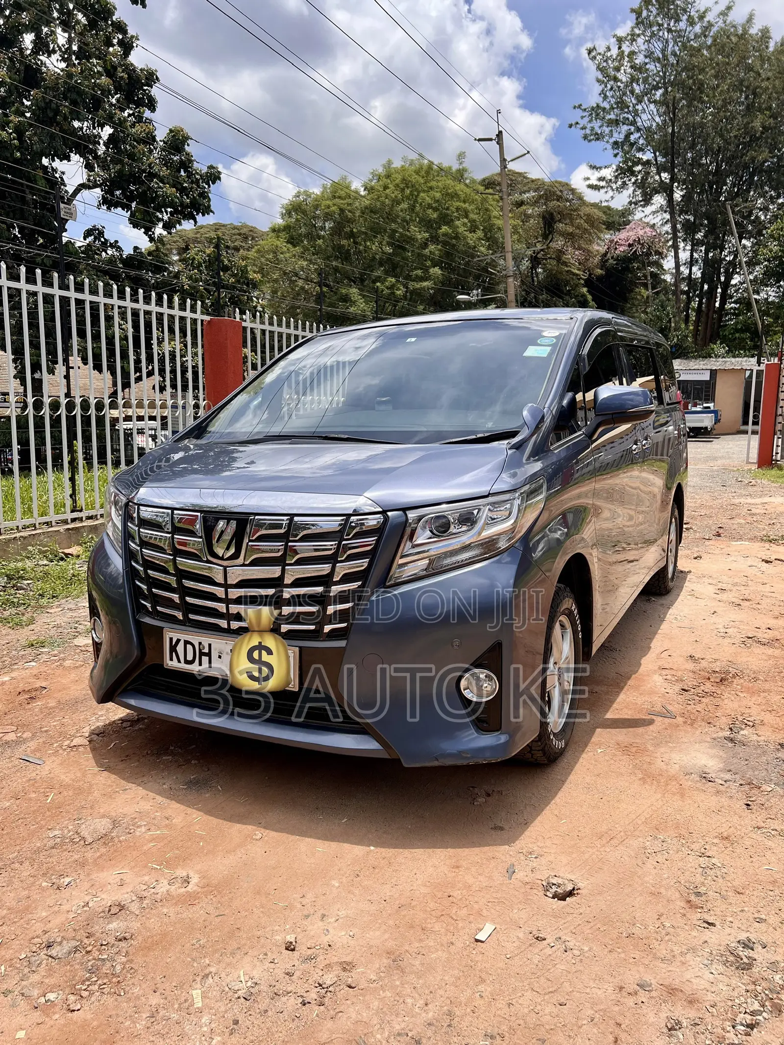 Toyota Alphard 2015 Blue