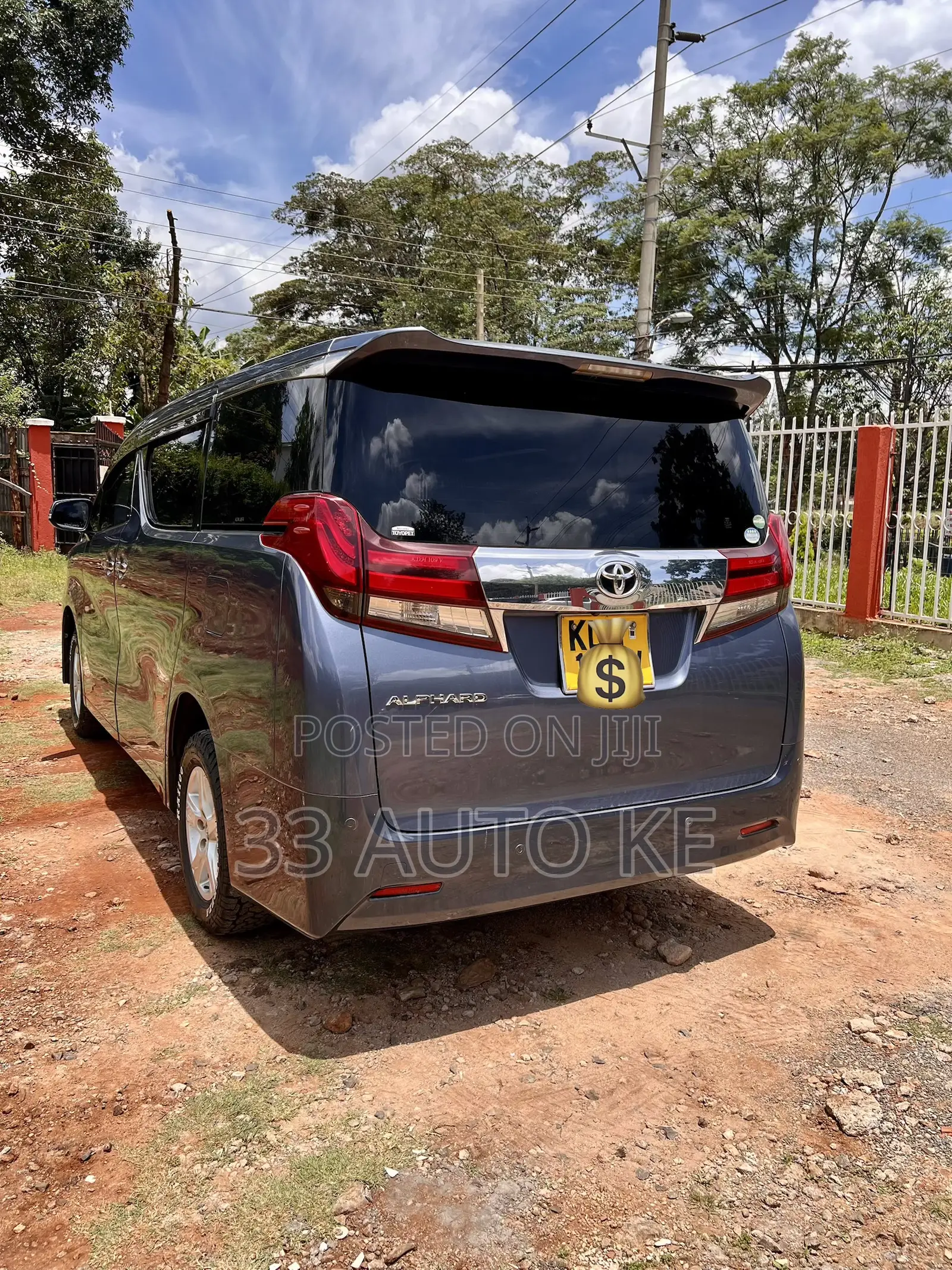 Toyota Alphard 2015 Blue