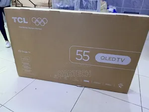 TCL 55 Inch Qled Tv With Google Tv Voice Control