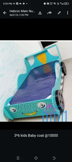 3*6 Kids Baby Bed